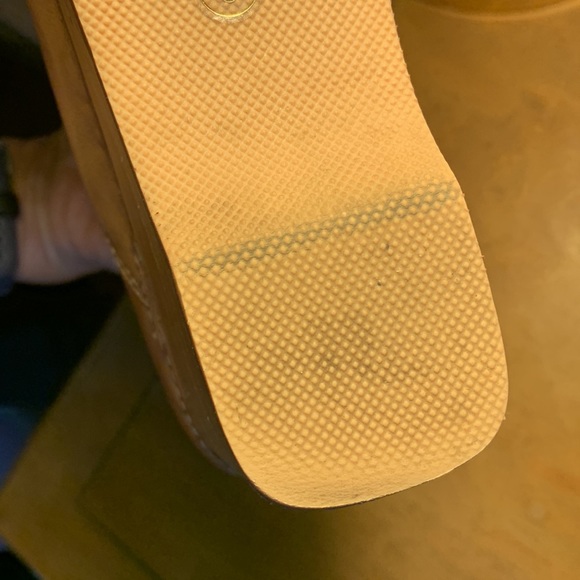 Kelsi Dagger clog heel 38.5 or size 8 comfortable w/great detail;easy on & off - Picture 5 of 10